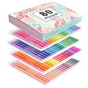 色鉛筆 油性 80色 大人の塗り絵 色鉛筆セット 初心者とプロ 油性色鉛筆 柔らかい芯 プレゼント 収納ケース 鉛筆削り付き