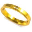 GAsupply ハブリング(HUB CENTRIC RING) 内径60mm→外径73mm 高さ約10mm アルミ製 超軽量 レクサス ·トヨタ
