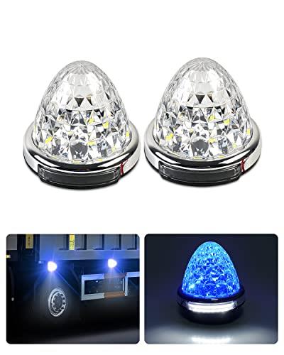 Cartist LED サイドマーカーランプ 路肩灯 両面発光 トラック専用 2020年 最新型 IP67 DC 10-50V 無極..