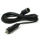 シガーソケット 延長ケーブル 3M DC電源 12V/24V 車用 シガーライター延長コード 延長プラグ 急速充電 ソケット LED指示ライト付き シガーアダプ...