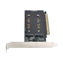 Cablecc 4X NVME M.2 AHCI-PCIE Express 3.0 Gen3 X16 RAIDカードVROC Raid0ハイパーアダプター
