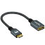 Twozoh Mini HDMI to HDMIѴץ Mini HDMI()-HDMI(᥹)Ѵ֥Ĺ֥ HDMI ֥ c (HDMIߥ) 3D/4K 2160P,1080P- 20CM