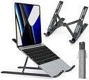 ノートパソコン スタンド PCスタンド 折りたたみ式 パソコンスタンド タブレットスタンド ラップトップスタンド ノートPCスタンド 人間工学設計 アルミ合金製...