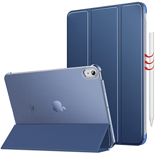iPad Air 5 ケース 2022 iPad Air4 ケース MoKo iPad Air第5/4世代 10.9インチ ケース 半透明 カバーオートスリープ...