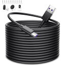 USB Type-Cケーブル 10M USB A to USBC 充電ケーブル PS5 コントローラー/防犯カメラ給電 Mi カメラ 2K/Xiaomiスマート...