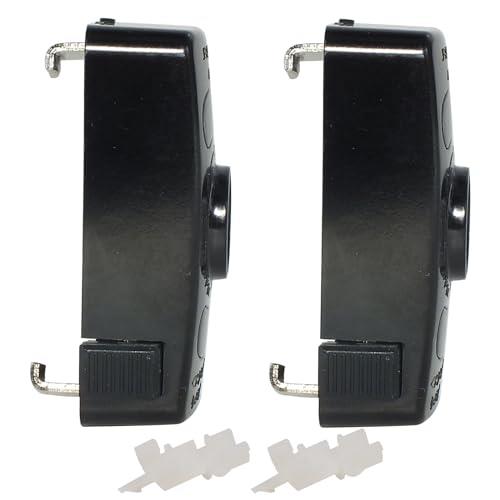 Pispoer 角型引掛シーリングアダプター 配線プラグ 120V 6A 引掛シーリングボディ 天井直付けのLED照明..