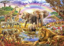CHengQiSM 1000ピース ジグソーパズル 動物王国 パズル 動物 子供&大人 プレゼント(70×50cm)