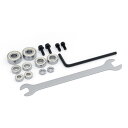 CSOOM 16 PCS ルータービットベアリング交換セットD(ストレートビット 用)(4)