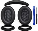 SOULWIT イヤーパッド + ヘッドバンド + イヤーパッドカバー Bose QuietComfort 35 QC35, QC35 ii Over-Ear ...