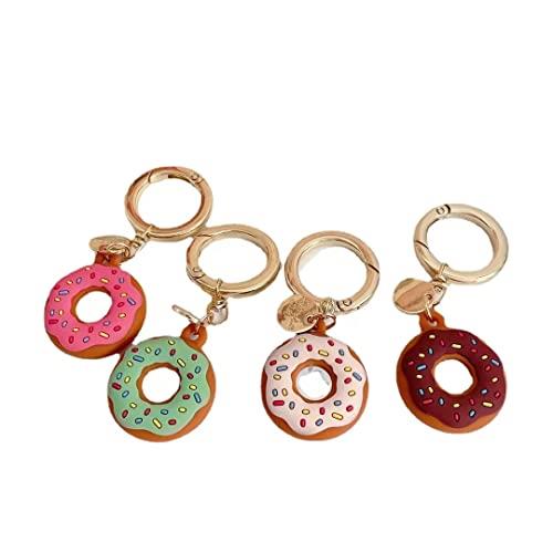 AirTag ケース MAACKIA 2個セット かわいい エアタグ ドーナツ シリコン カバー キ