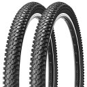MOHEGIA 2本セット マウンテンバイクタイヤ: 26×1.95インチ 折り畳み式 交換用タイヤ MTB自転車タイヤ