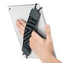 タブレットバンド Dadanism シリコンフック タブレット用ハンドバンド ハンドストラップ タブレットホルダー 片手持ち 落下防止 簡単脱着 9-11インチ...