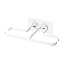 アストロ スリッパラック ホワイト 約W21.5×D4.4×H1cm スリッパホルダー 壁掛け スリッパ収納 711-67