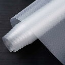 食器棚シート WochiTV 滑り止めシート シェルフライナー EVA製 厚手 キャビネット すべりどめ 汚れ防止 キズ防止 落下防止 地震対策 耐熱 防湿 キッチンシンク下 引き出し 靴箱 下駄箱 マット 裁断可能 家具保護 透明 30*400cm