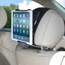 TFY ユニバーサルデザイン 車載ヘッドレスト用ホルダー 角度の調整可能 6-12.9インチのタブレットをしっかり固定