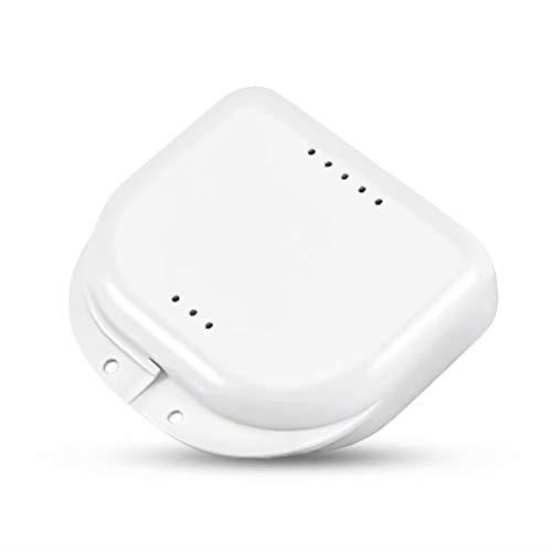Doyeemei 1×歯科用義歯矯正用リテーナーボックス口トレ ホワイト Doyeemei 1×歯科用義歯矯正用リテーナーボックス口トレ ホワイト