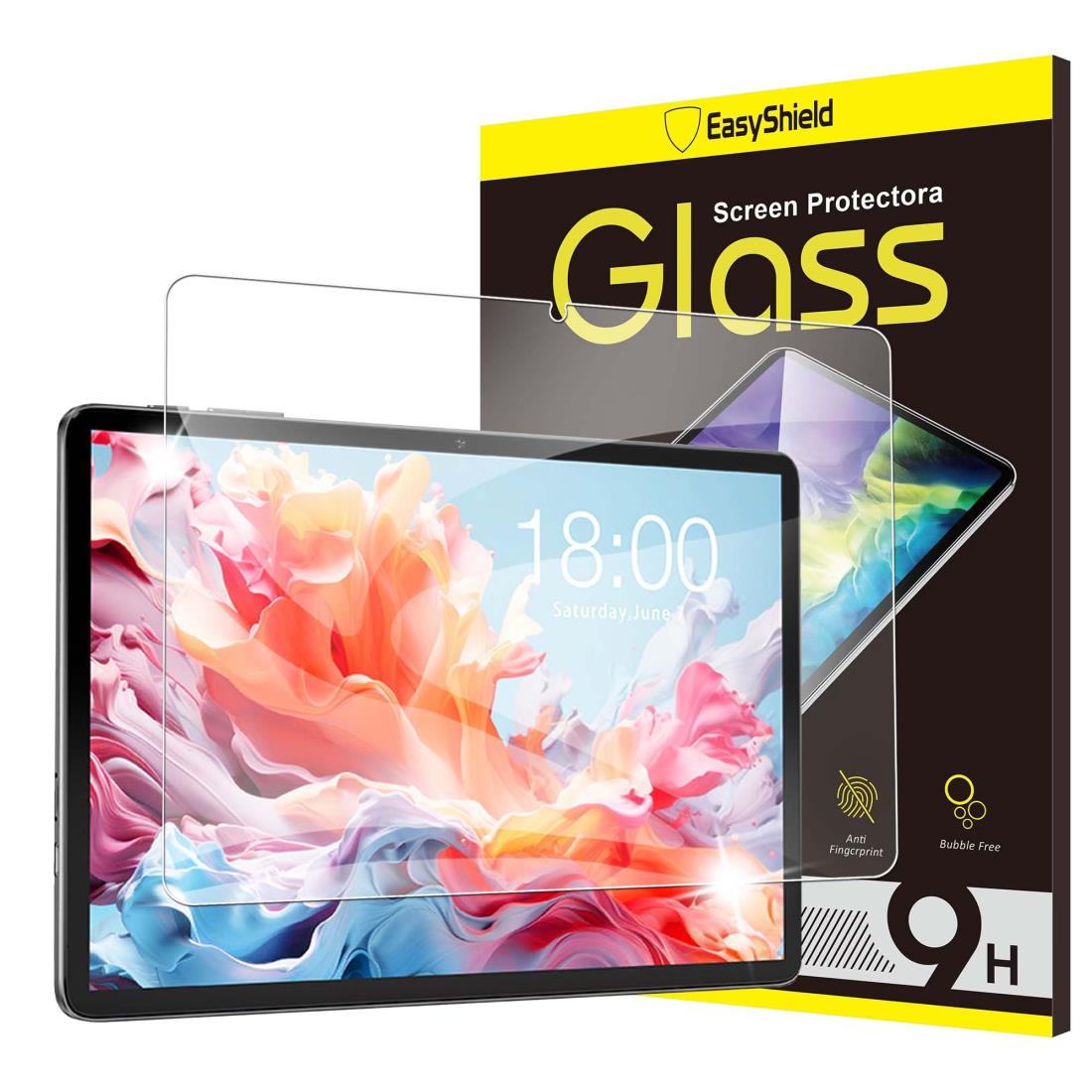 WHskyee Teclast P30 / P30T 用の ガラスフィルム 10.1インチ 強化ガラス 保護フィルム【日本製素材旭硝子製】指紋・汚れ防止 気泡ゼロ 高い透過率 硬度9H 貼り付け簡単 Teclast P30T