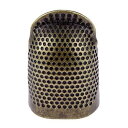 指ぬき シンブル 手芸 裁縫 道具 指プロテクター 滑り止め M