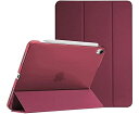 ProCase iPad Air5 ケース 2022 Air4 ケース 2020 軽量 スタンド 三つ折り フォリオ保護ケース 半透明バックカバー Apple ...