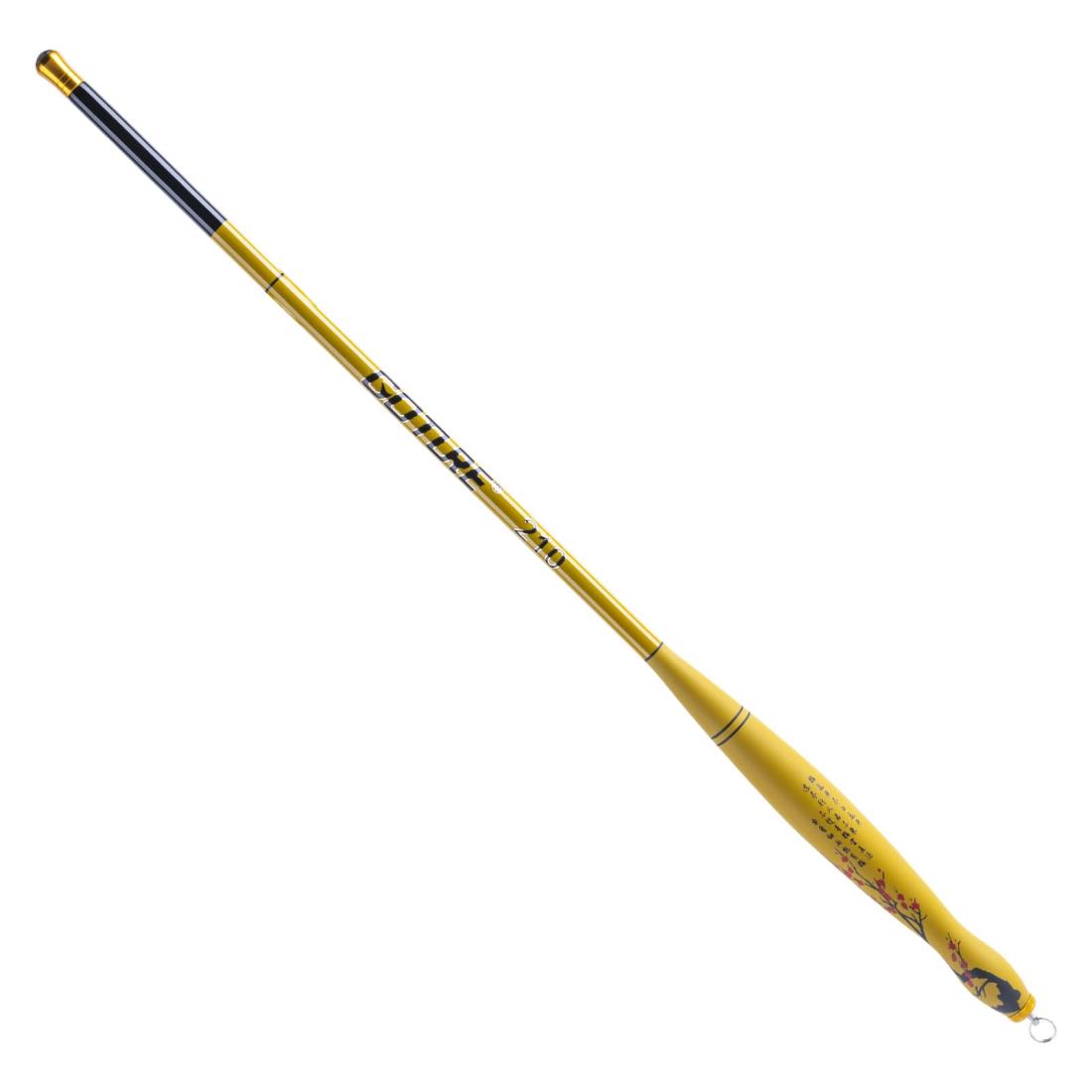 Goture 渓流竿 コンパクト 延べ竿 1.8m 梅の花柄 カーボン ロッド 釣り竿 超軽量 硬調 淡水釣り 河川 ..