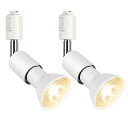 szbritelight ライティングバー用スポットライト ダクトレールライト e26 電球付き ダクトレール用照明器具 ライティングレール 照明 PAR20 ...