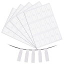 ケーブルラベル ケーブルタグ 白 ホワイト 配線識別 lan 手書き可能 300枚 (白(300枚-新たな包装))