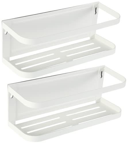 Goowin 洗濯機 ラック マグネット 収納 耐荷重7kg 調味料ラック スパイスラック 洗濯機ラック W30*10*H10.5cm 洗面所 洗面台 冷蔵庫 ...