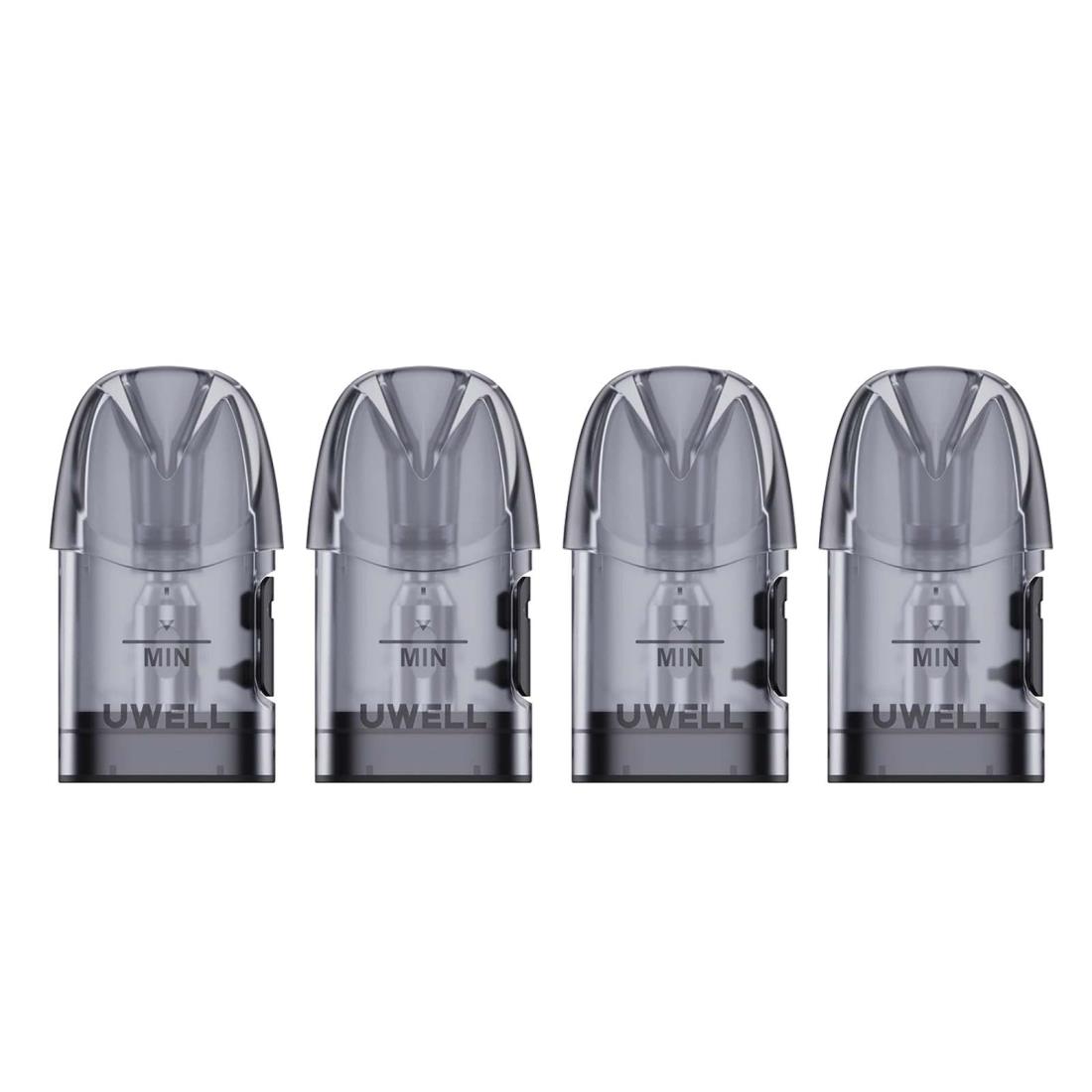 電子タバコ podカートリッジ ユーウェル Caliburn A3S 交換用ポッド for Uwell Caliburn A3S/A3/AK3/AZ3 ポッドキ...