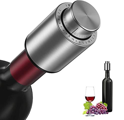 ワインストッパー バキュームポンプ シャンパ ンストッパー 真空ワインストッパー ワイン栓 ワイン保存 ワインキャンプ ステンレス製 赤ワイン 白ワイン シャン...