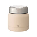 thermo mug(サーモマグ) 保温ランチジャー/ミニタンク 300ml アイボリー 真空二重構造 TNK1830A