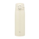 象印マホービン ステンレスマグ 水筒 大容量 600ml ワンタッチタイプ シームレスせん お手入れ点数たったの3点 サンドベージュ SM-VB60-CM