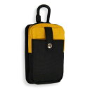 川住製作所 多機能ワークポーチ 2WAY装着ベルトループ/カラビナ付き WK-03YE イエロー