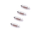 キャブレター修理キット,オーバーフロー 防止 キャブ 用 フロートバルブ 4個 (3.0MM*9.60MM)