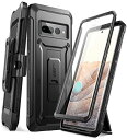 SUPCASE GooglePixel7Pro ケース 全面保護 耐衝撃 米軍MIL規格取得 防塵デザイン 液晶保護フィルム付き 内蔵スタンド付き 腰掛けクリッ...