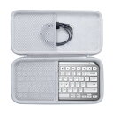 Aenllosi 収納ケース 互換品 logicool ロジクール MX KEYS mini KX700 ワイヤレス キーボード (ペイルグレイ)(ケースのみ)