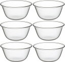 iwaki(イワキ) 耐熱ガラス スイーツカップ ヨーグルト 170ml ×6個セット KBT943