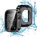 TALENANA for Apple Watchケース 【2 in 1防水設計】45mm 44mm 41mm 40mmアップルウォッチ 用 保護ケース 強化ガラ...