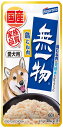 はごろも ドッグフード (国産) 愛犬用 無一物 パウチ 鶏むね肉 60x12個 (まとめ買い)