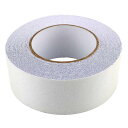 KILIGEN 滑り止めテープ ロールタイプ 防水 50mm x 10m 貼るだけ簡単 施工 屋外 屋内兼用 すべり止め ブラック(透明ホワイト)