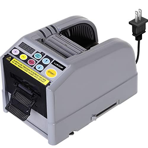 電動テープカッター マスキングテープ カッター 自動テープカッター テープディスペンサー オートテープカッター 業務用大巻/小巻両用 テープ長さ設定可能 コンパ...