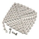 FSC変速自転車チェーンだ。8速、9速汎用、軽量化中空透かし彫りデザイン 116L (シルバー)