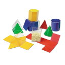 ラーニングリソーシズ (Learning Resources) 算数教材 透明立体図形 & 折りたたみ展開図 正規品 LER0921
