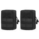 TRIWONDER サバゲーポーチ タクティカルポーチ MOLLE ポーチ バック ミリタリーポーチ スマホ対応 小物入り 収納 釣り アウトドア用 モール対応...