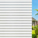 Qualsen 遮光 断熱 遮熱 結露防止窓ガラス目隠しフィルム 目隠しシート 窓 フィルム めかくしシート 窓用フィルム 水で貼る 剥がせる 窓ガラス 目隠し...