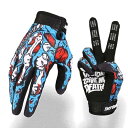 FASTGOOSEバイクグローブ 春夏秋用 メッシュ バイクグローブ 通気性 てぶくろ対応 スマホ タッチスクリーン対応 滑り止め 耐衝撃 超軽量 と耐久性 男...