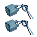 YUNPICAR HB3 9006 led付け 純正カプラ メス 反転 変換配線 延長 補修用ソケット ヘッドライト フォグランプに 2本入り (9005 HB...