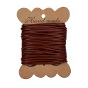 PH PandaHall 10m/巻き チョーカー 紐 ひも 幅2mm アクセサリー用紐 ブレスレット・ネックレスなど ジュエリー制作 手芸用品 手作り素材 サドルブラウン