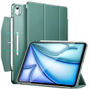 ESR iPad Air 11インチ ケース M2 2024 iPad Air 第5/4世代 ケース (2022/2020) 三つ折りスマートケース Penci...