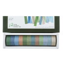 Yubbaex マスキングテープ モランディ塩の色 12巻 薄いです プレゼント包装、DIY工芸品、ノートの装飾に使える (塩の色, 15mm幅 x 12巻)