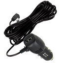 YFFSFDC シガーソケット 3.5M mini usb ドライブレコーダー用電源ケーブル シガー電源アダプター 2.4A+1A 12V/24V ドライブレコ...